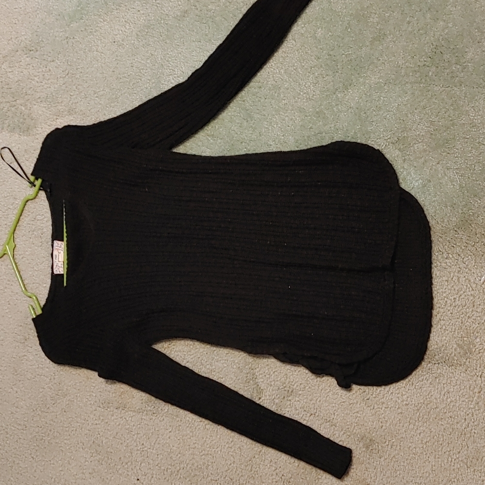 Black sweater